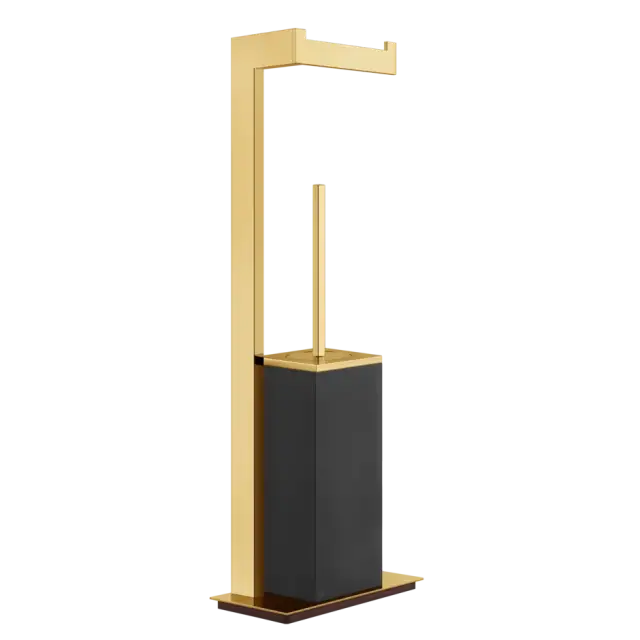 Стойка комбинированная Gessi INVERSO 20934#080 цвет-черный/Gold CCP