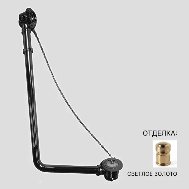 Слив-перелив для ванны DEVON&DEVON