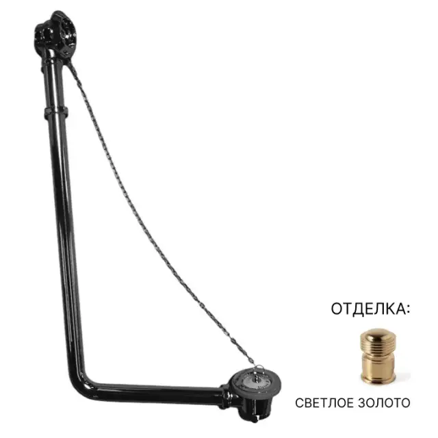 Слив-перелив для ванны DEVON&DEVON