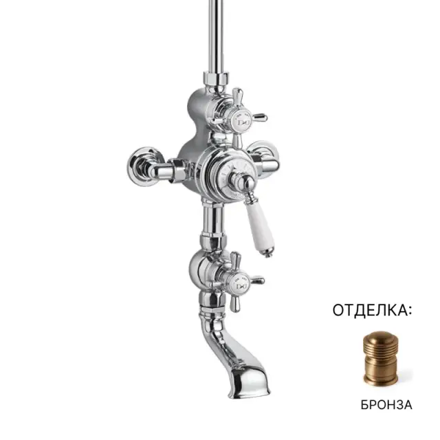 Термостат настенный для ванны и душа Devon&Devon