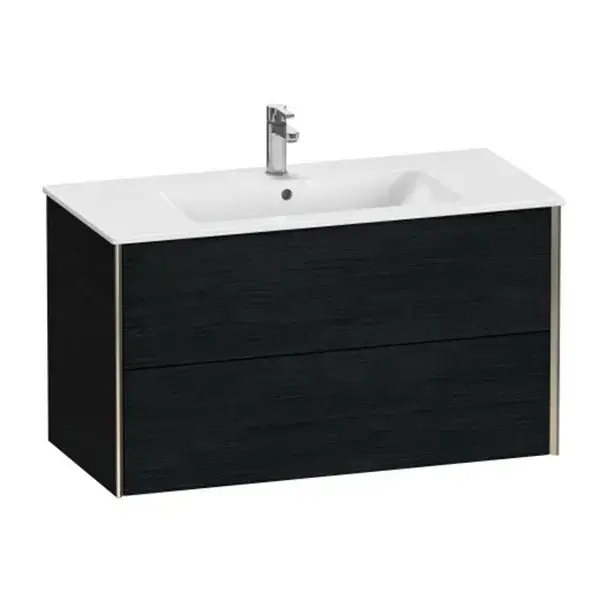 База под раковину Duravit XViu XV41270B116 Black Oak-16/рама champagne матовый-B1