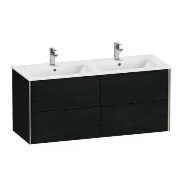 База под раковину Duravit XViu XV41290B116 Black Oak-16/рама champagne матовый-B1