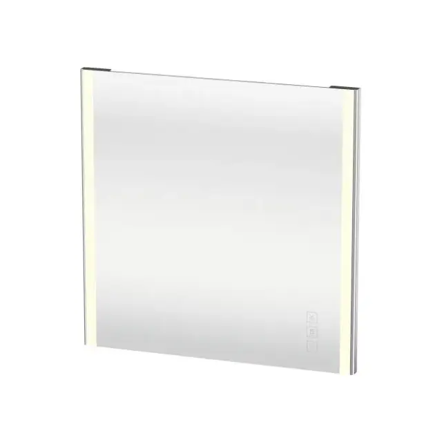 Зеркало для ванной Duravit X-SQUARE XS701200000 IP 44, LED световые поля по бокам, функция LED диммера, 2700-6500К
