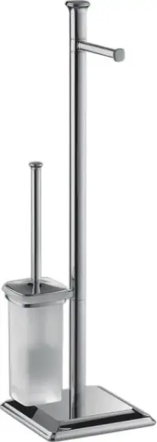 Ершик туалетный Colombo Design Portofino B3218 хром/белый