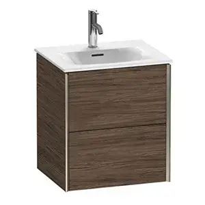 База под раковину Duravit XViu XV41310B121 Walnut Dark-21/рама champagne матовый-B1