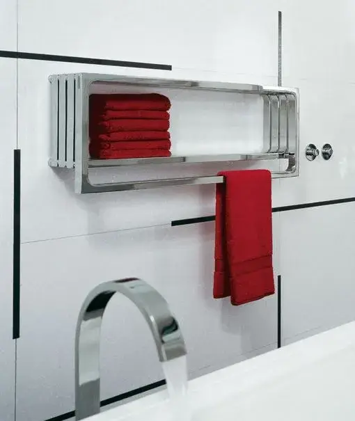 Полотенцесушитель электрический Tubes Montecarlo horizontal MO080 metalized grey