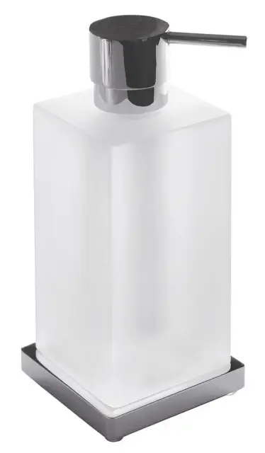 Дозатор Colombo Design LOOK B9317 хром, стекло матовое