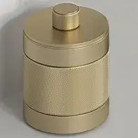 Баночка с крышкой d.9*11h Soft Gold