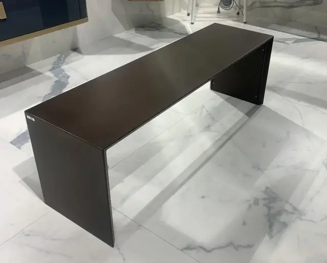 Скамейка с электрическим подогревом 120*35*40 Marrone Terra Micalizzato