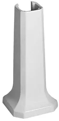 Пьедестал для раковины, белый 27*26*h65 белый