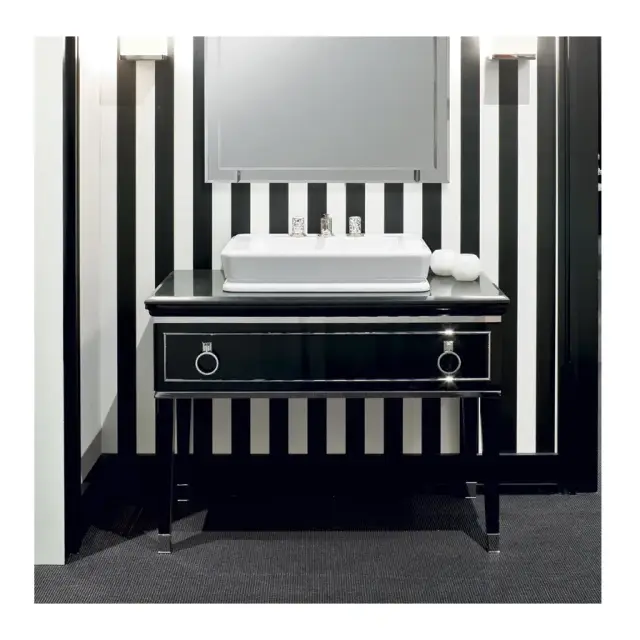 База под раковину Oasis Lutetia 0LUTCP107756115CR элементы - хром