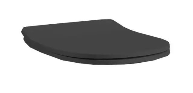 Сиденье для унитаза Slim черный матовый