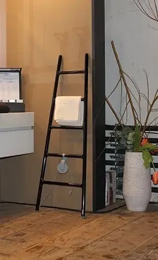 Полотенцесушитель электрический Tubes SCALETTA SCM5#140.NOMC Nero Micalizzato