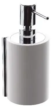 Дозатор Bertocci EASY 130.1948.0000 solid surface белый матовый/хром