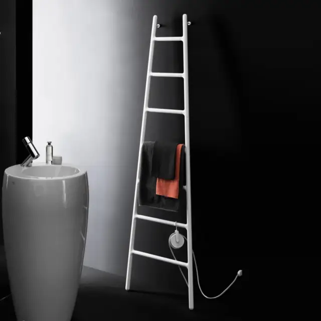 Полотенцесушитель электрический Tubes SCALETTA SCM7#185 916P Bianco Traffico Opaco ral 9016