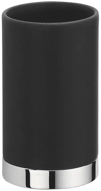 Стакан Colombo Design NORDIC B5241.CNO хром/черное стекло