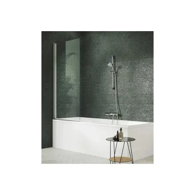 Шторка на ванну HUPPE Design Pure 8P1901.092.322 хром, стекло прозрачное Anti-Plaque