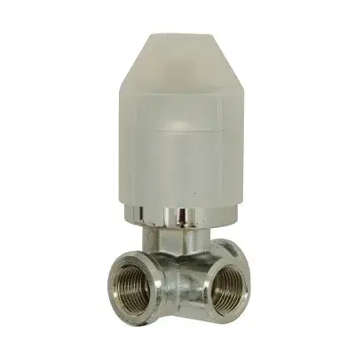 Внутренняя часть встроенного смесителя для душа хром