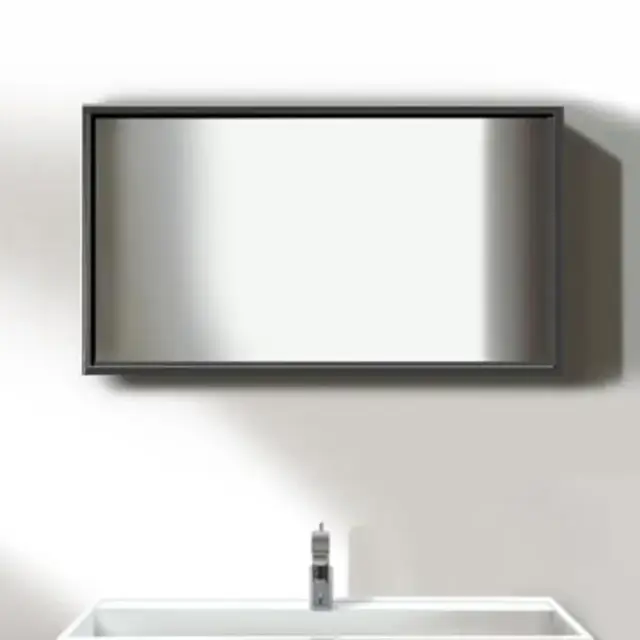 Зеркало для ванной BURGBAD UOMO SIGA080 F0603 K0107 черный дуб