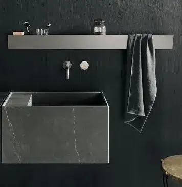 Полка для ванной Arbi Slide V145.DX сталь