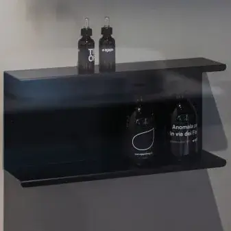 Полка для ванной Agape Mach 2 AMC20923E nero opaco