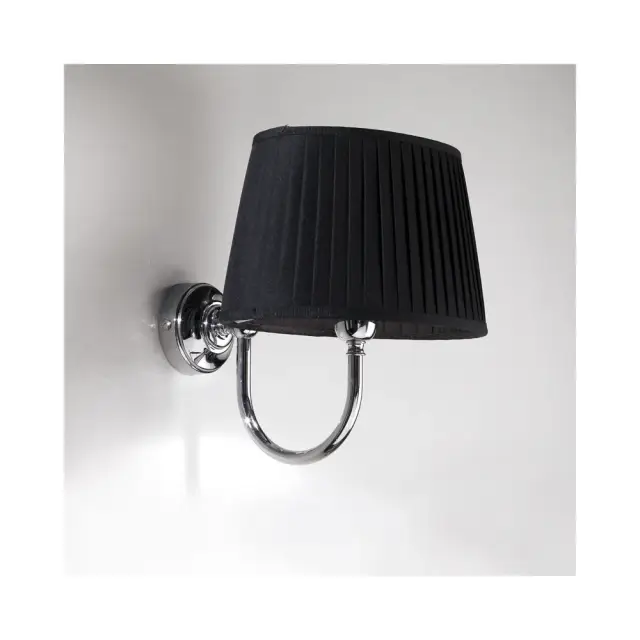 Светильник для ванной Devon&Devon Noir DENOIRCR хром/черный