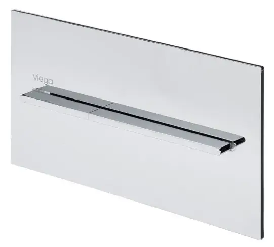 Клавиша visign for more 104, T5, в комплекте с тросиковым механизмом, крепежной рамкой, крепежным материалом, 27.1*h14, аллюминий/хром