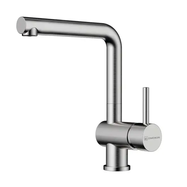 Смеситель для кухни Omoikiri Tanigawa-BN 4994242 цвет-нержавеющая сталь