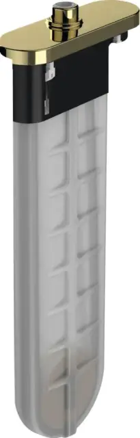 sBox Монтажная часть для душа со шлангом 145см, набортная установка полированное золото