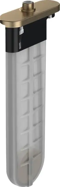 sBox Монтажная часть для душа со шлангом 145см, набортная установка шлифованная бронза