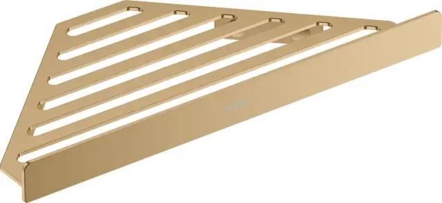 Полка-решетка HANSGROHE AddStoris 41741140 шлифованная бронза