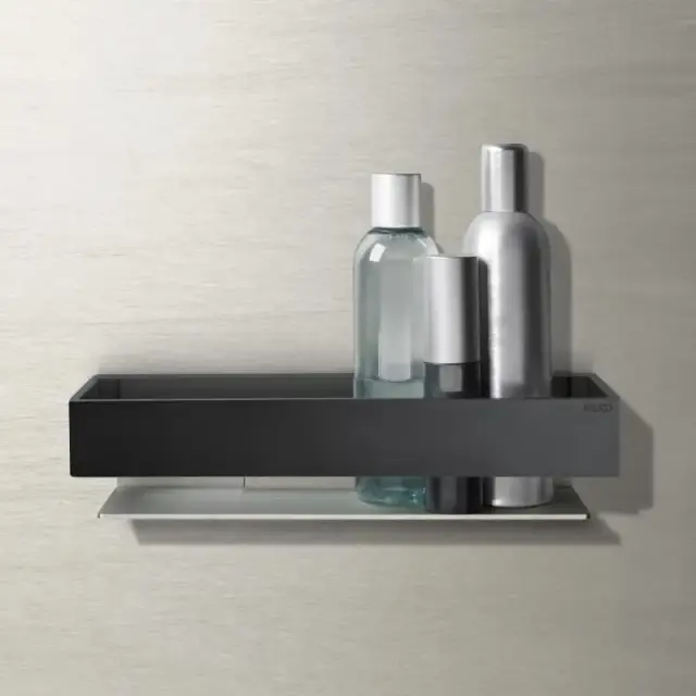 Полка-решетка Keuco EDITION 11 11158130000 хром черный матовый