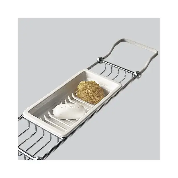 Полка-решетка Devon&Devon GRACE GR14CR хром/белый