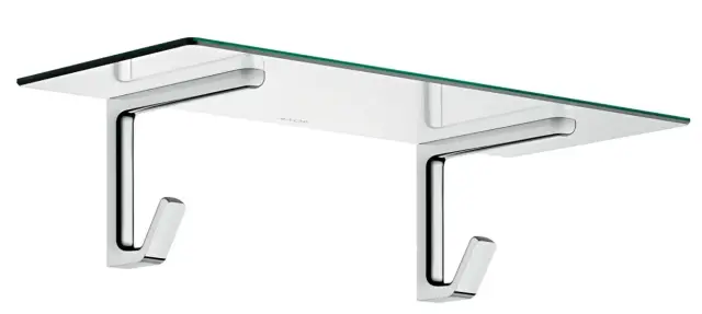 Полка для ванной AXOR UNIVERSAL 42842000 хром/стекло