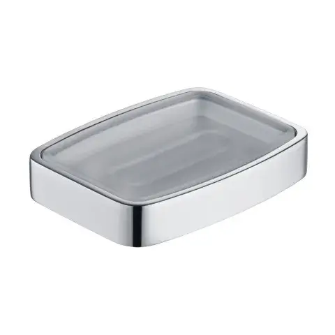 Мыльница Keuco Elegance new 11655019001 хром / хрусталь матовый