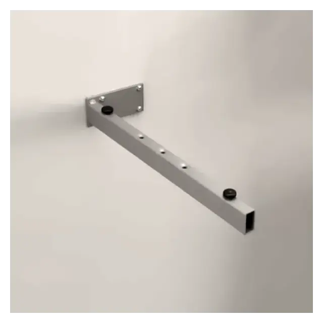 Кронштейн для столешниц глубиной 50см и толщиной 8см и 14см 12*45*h5 белый