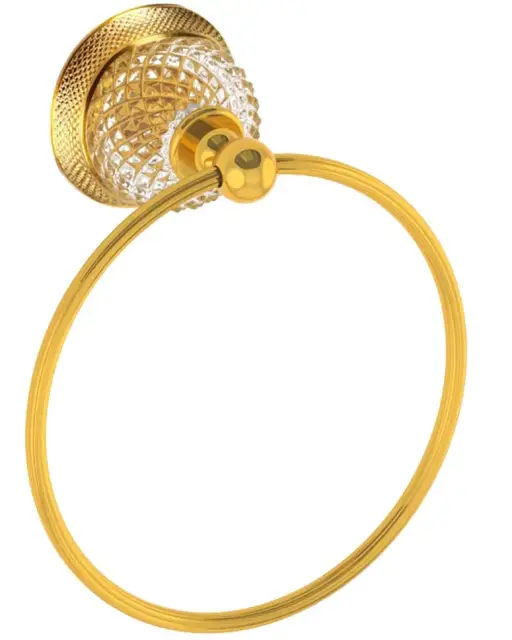 Держатель для полотенец Cristal&Bronze FAUCON C44-D1-510 золото