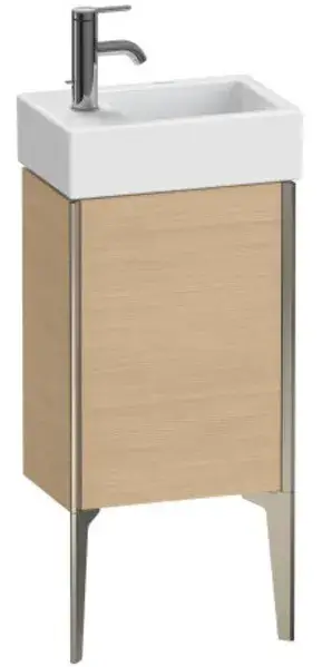 База под раковину Duravit XViu XV4530LB130 Natural Oak-30/рама champagne матовый-B1