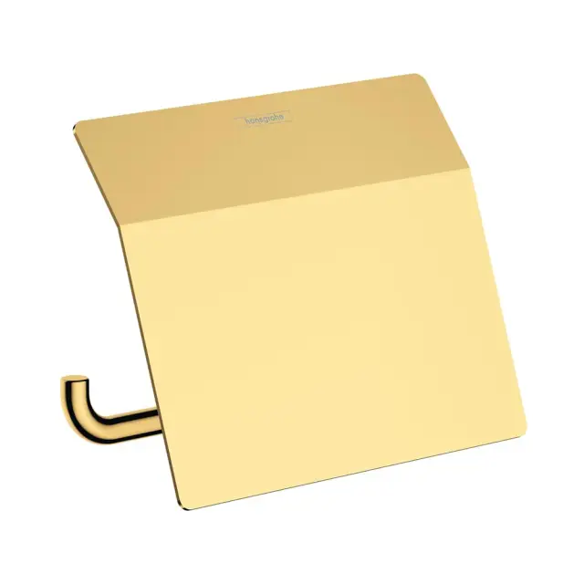 Держатель для туалетной бумаги HANSGROHE AddStoris 41753990 полированное золото