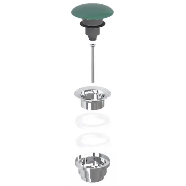 Донный клапан Cielo PIL01.SM SMERALDO/хром