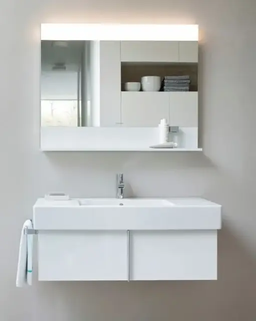 База под раковину Duravit VERO VE611306969 орех брашированный 69