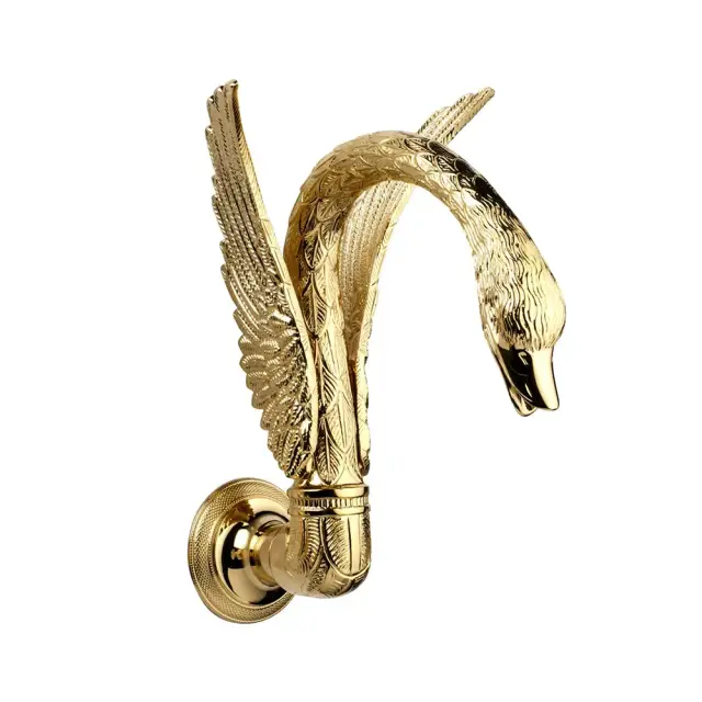 Излив Cristal&Bronze CYGNE FLAMANT C46-D1-1WS1 золото