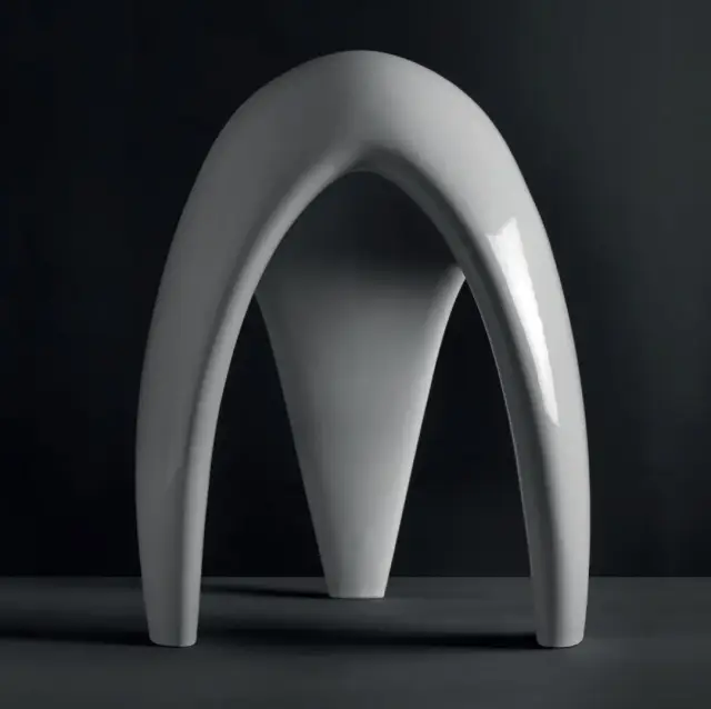 Табурет, 40*40*h61.5, bianco matt