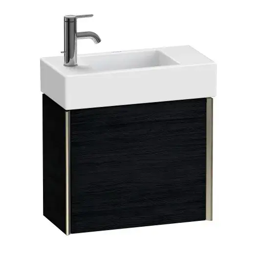 База под раковину Duravit XViu XV4232LB116 Black Oak-16/рама champagne матовый-B1