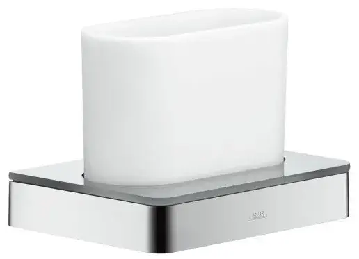 Стакан AXOR UNIVERSAL 42834000 стекло опаловое/хром