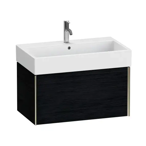 База под раковину Duravit XViu XV42360B116 Black Oak-16/рама champagne матовый-B1