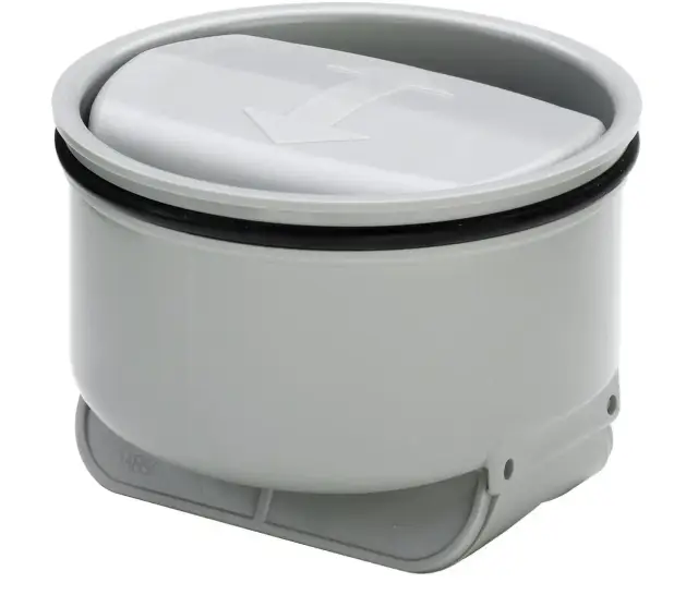 Сухой маятниковый гидрозатвор для трапов с диаметром решетки 10 см (X1)