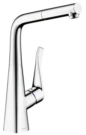 Смеситель для кухни HANSGROHE Metris 14821000 хром