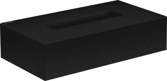 Контейнер для салфеток AXOR UNIVERSAL CIRCULAR 42873670 матовый черный