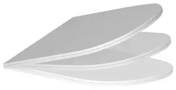 Сиденье для унитаза NIC design Pin 005.712.003 белый матовый